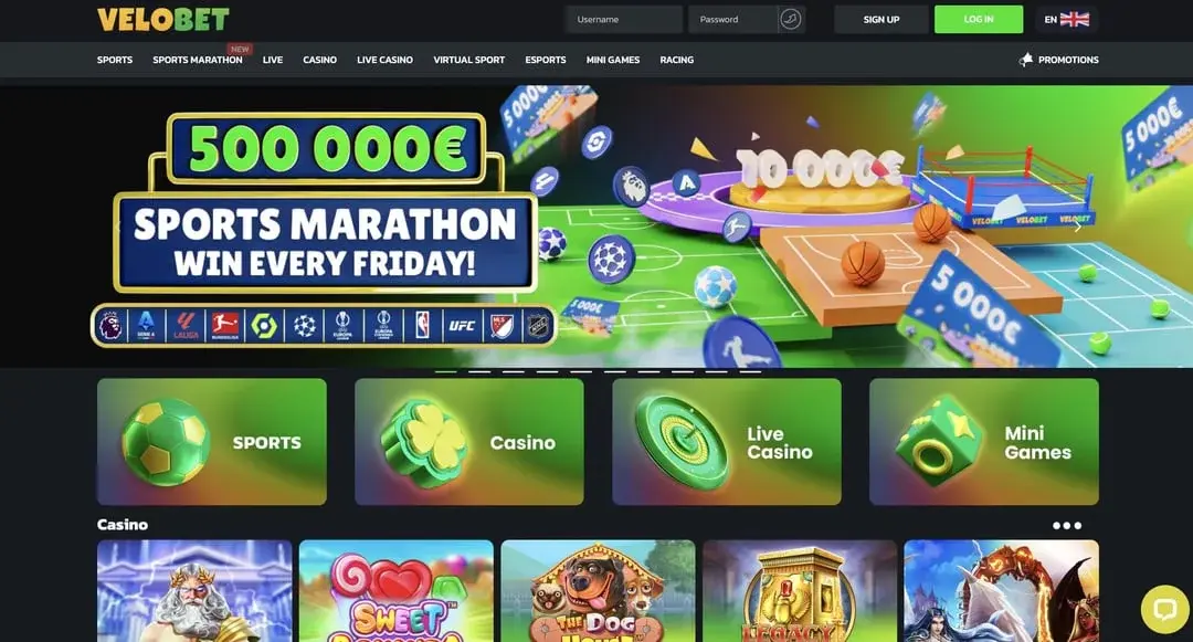 VeloBet Screenshot 3